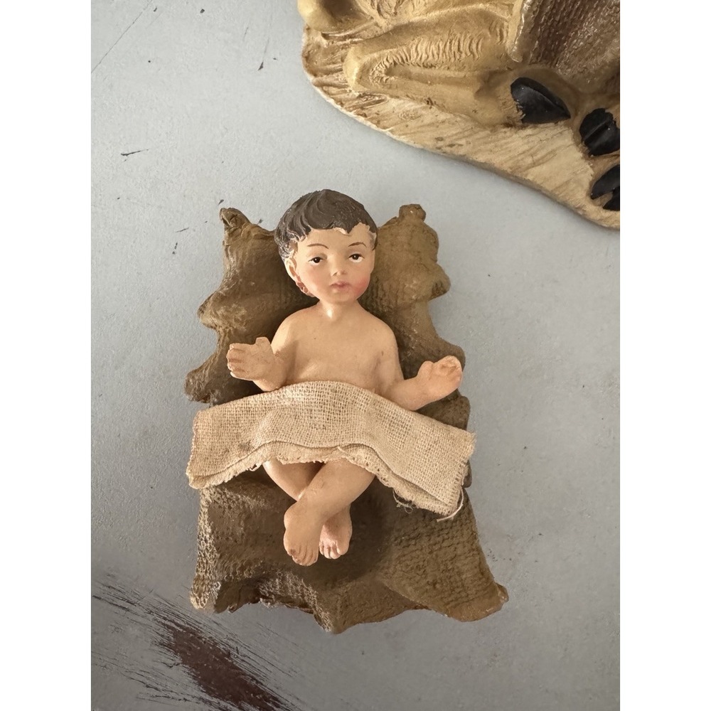 Silent Night Nativity Manger Collection 5"-8" Large Set Of 10 Christmas Holiday - Picture 10 of 16